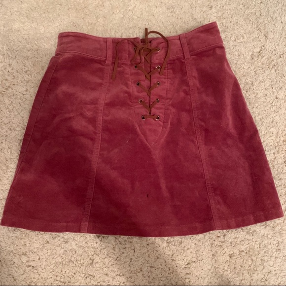 Forever 21 Suede Skirt - Picture 2 of 4